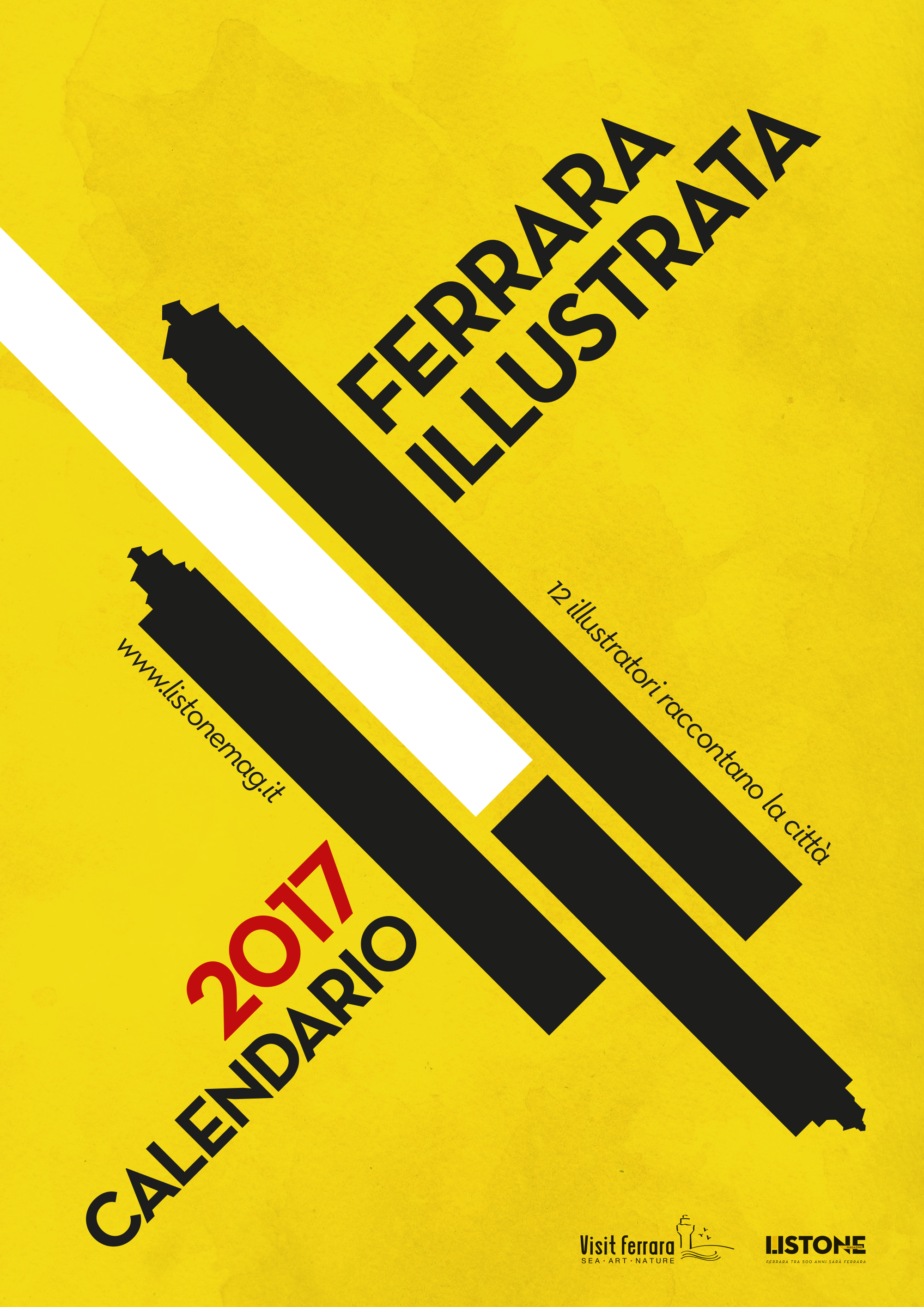 Featured image for “Calendario Ferrara illustrata 2017”